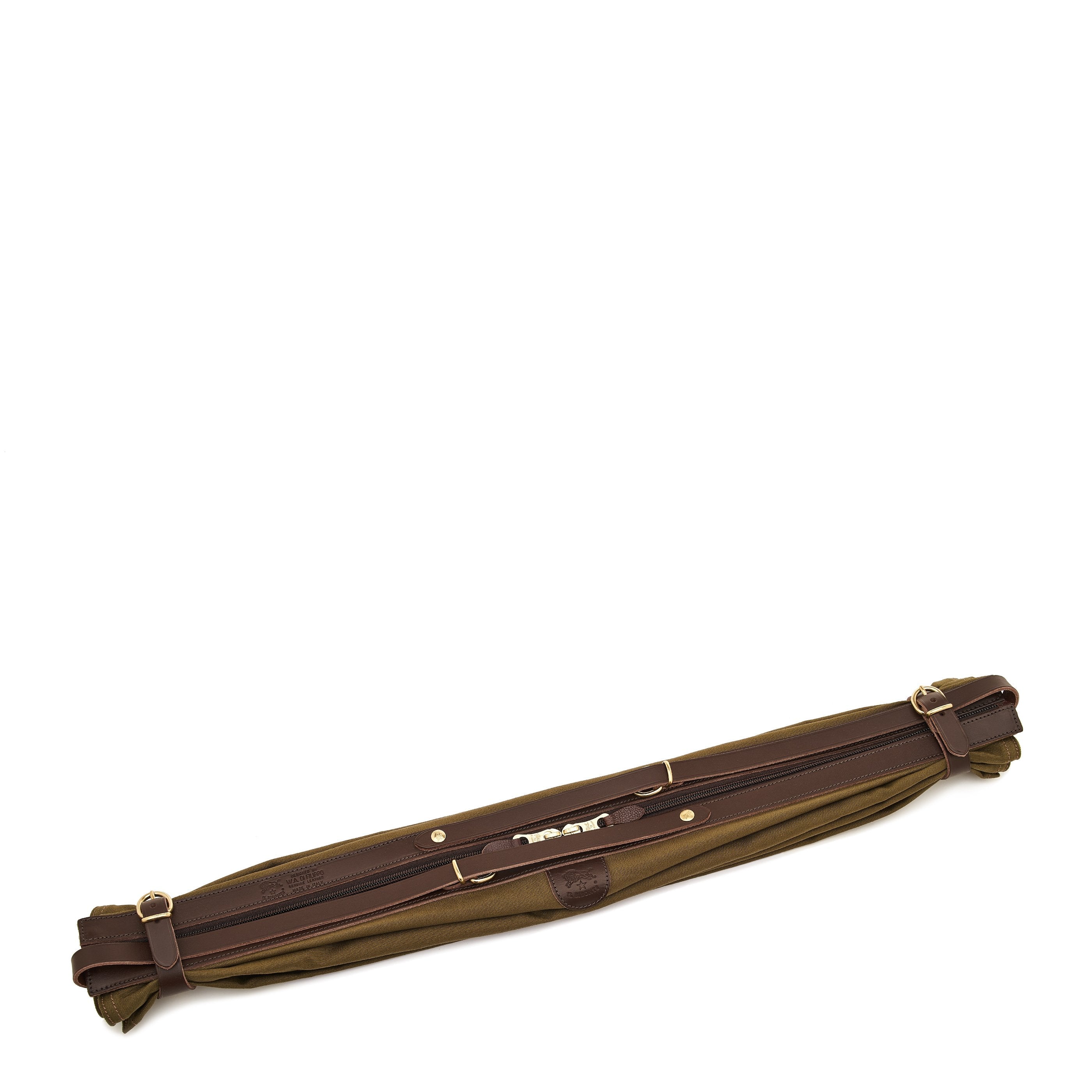 Il Bisonte Caramella Schultertasche grün