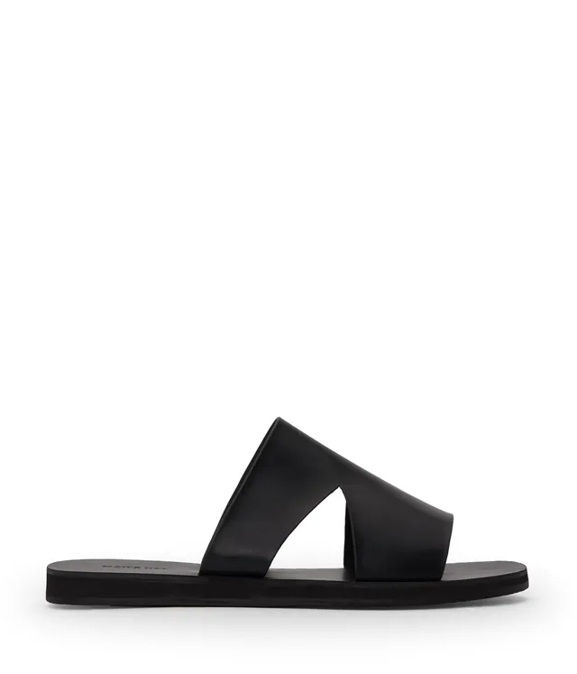 Matt & Nat Levos Pantoletten Herren Schwarz vegan