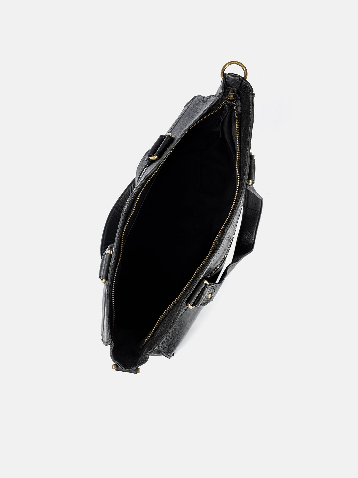 RE:DESIGNED Molly Urban Schultertasche Schwarz Laptop