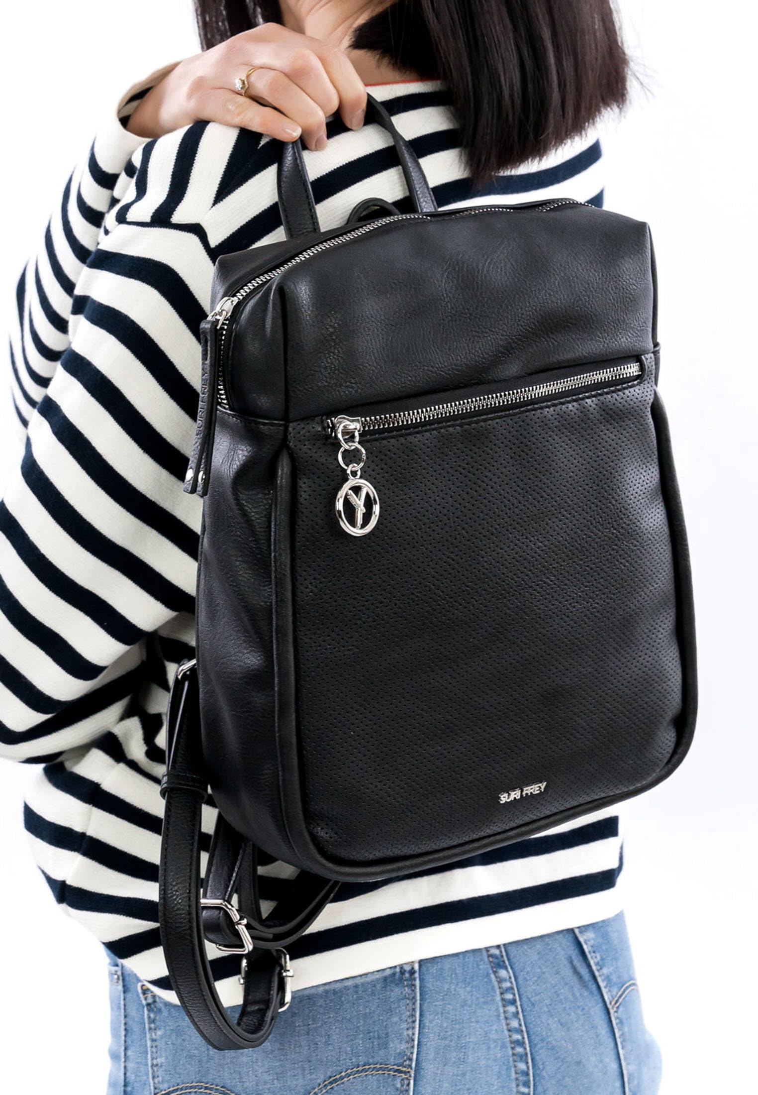 SURI FREY SFY Patsy 14877 Rucksack Schwarz Uni