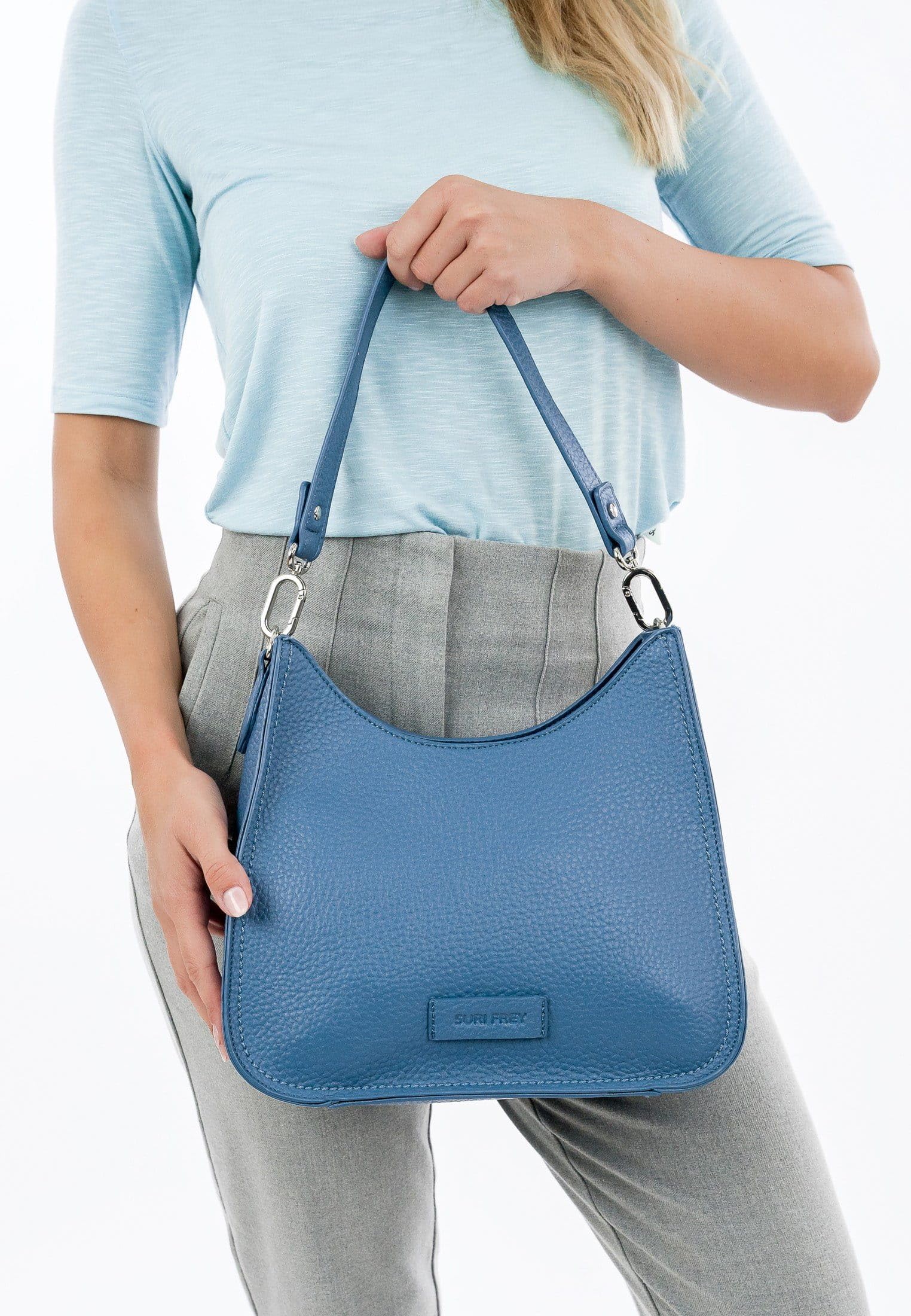 SURI FREY Berly Hand Bag Handtasche Denim vegan
