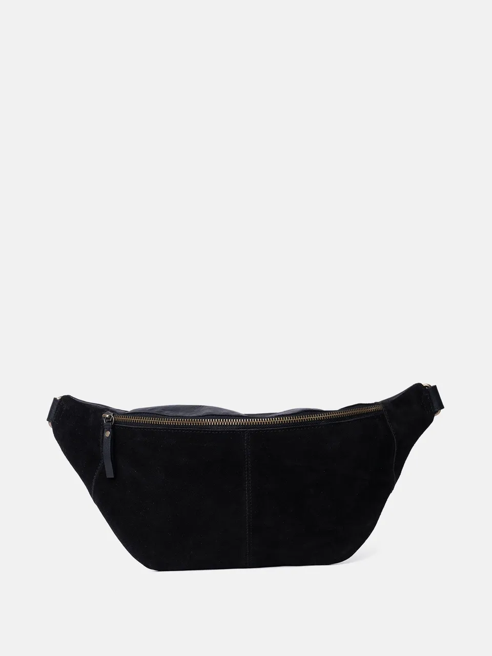 RE:DESIGNED Selma 6689 Bauchtasche Schwarz mit Gurt