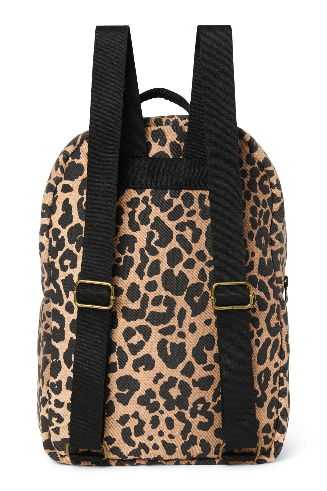 Studio Noos Cotton Midi Rucksack Brown Leopard Kinder