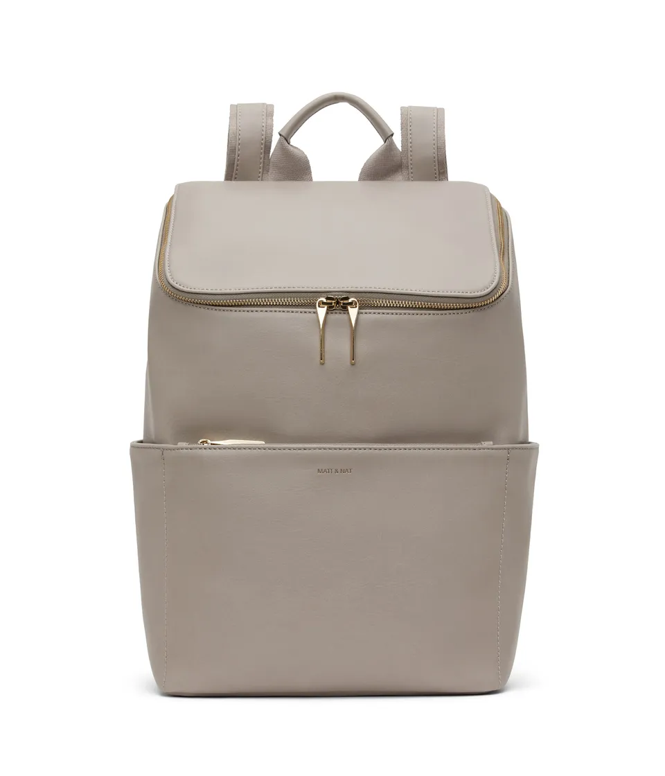 Matt & Nat Dean Vintage Rucksack Schwarz vegan