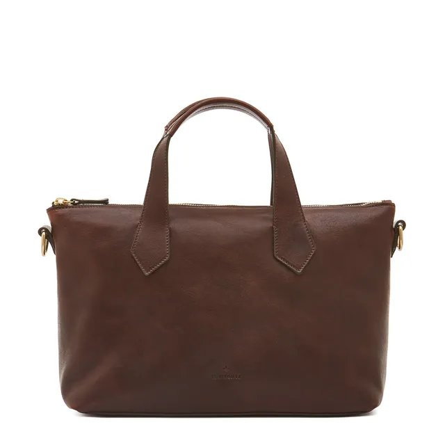 Il Bisonte Le Laudi Handtasche Caffé Vintageleder