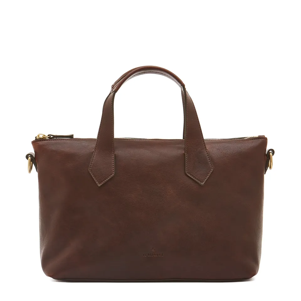 Il Bisonte Le Laudi Handtasche Caffé Vintageleder