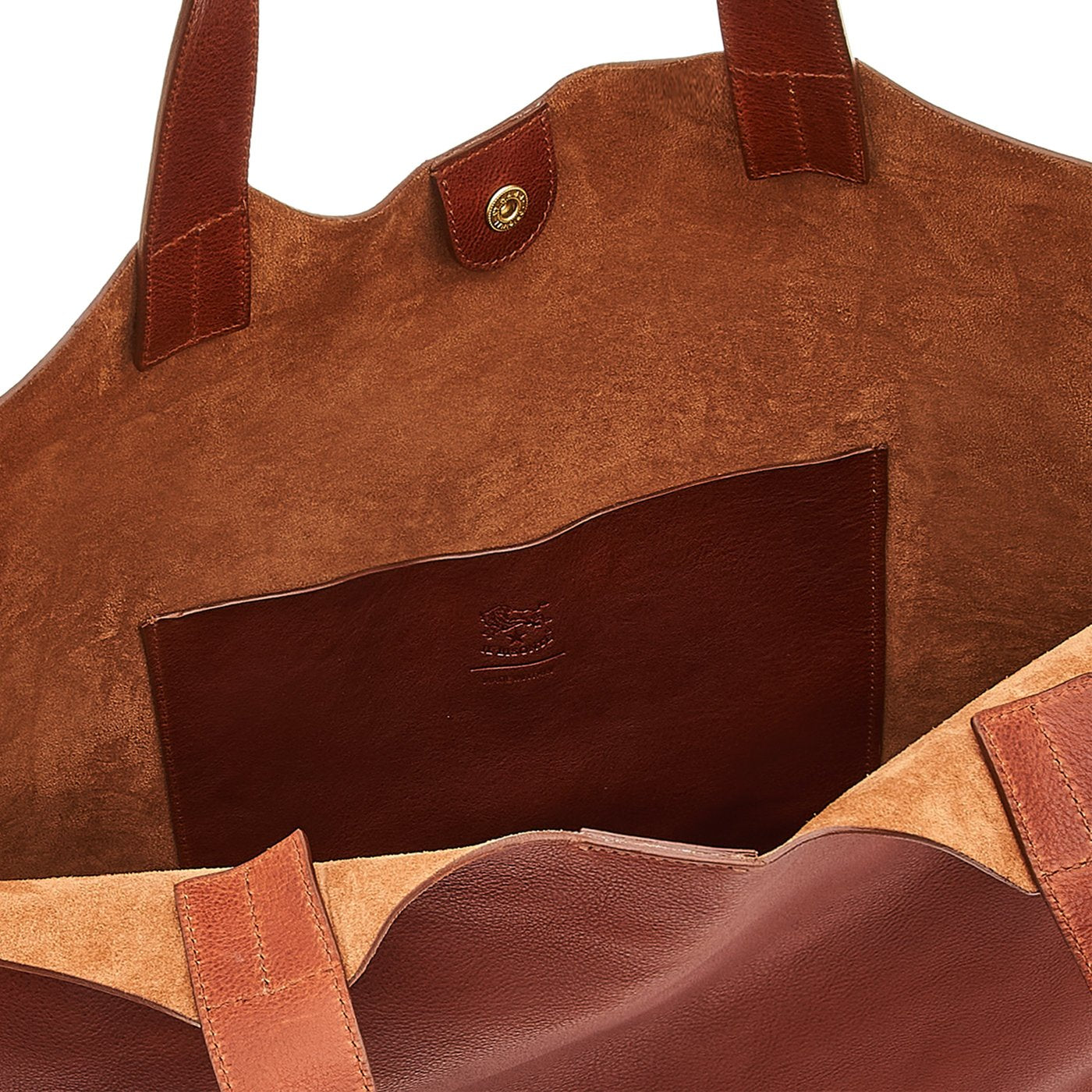 Il Bisonte Le Laudi Shopper Seppia Vollleder