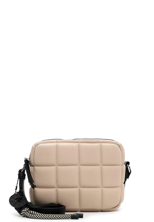 SURI FREY Jancy Crossbody Bag Umhängetasche Beige gesteppt