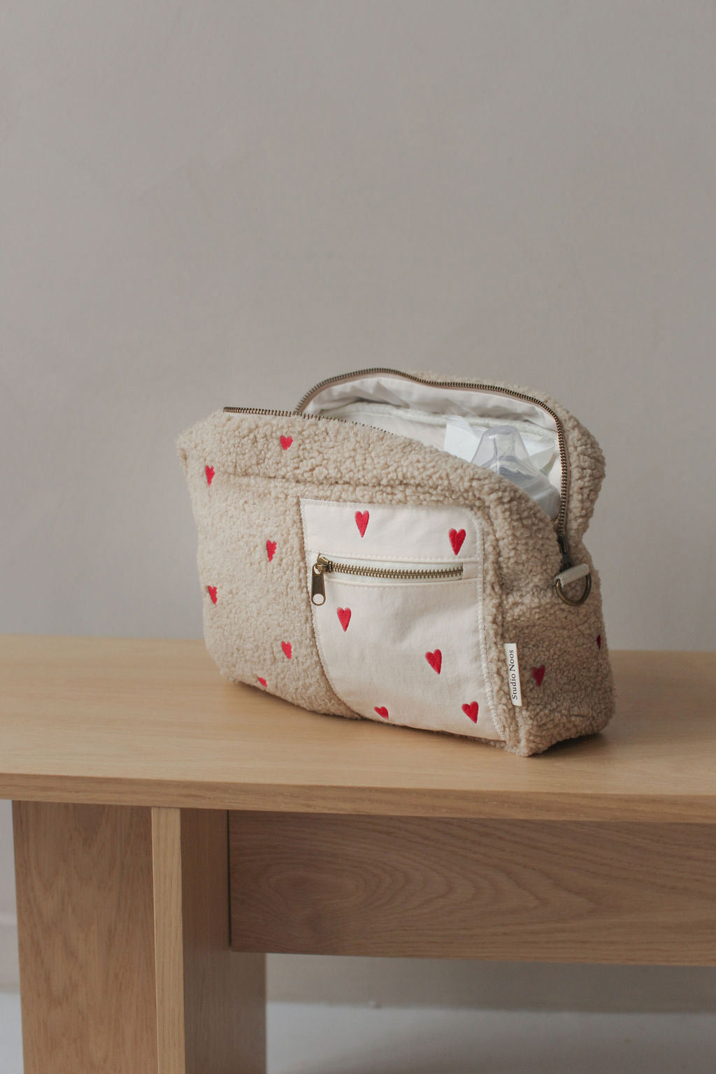 Studio Noos Teddy Kinderwagen Organizer Ecru