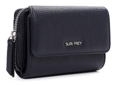 SURI FREY SFY Tiffy Wallet Geldbörse Blue Dunkelblau Druckknopf