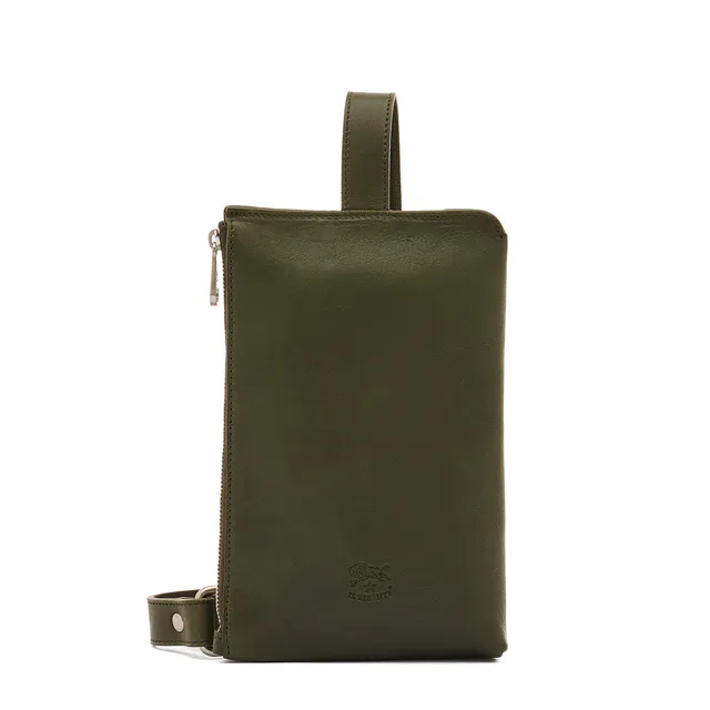 Il Bisonte Duccio Bauchtasche Bosco Vollleder