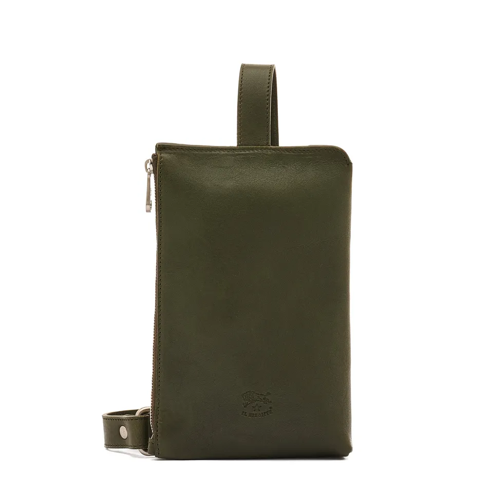 Il Bisonte Duccio Bauchtasche Bosco Vollleder