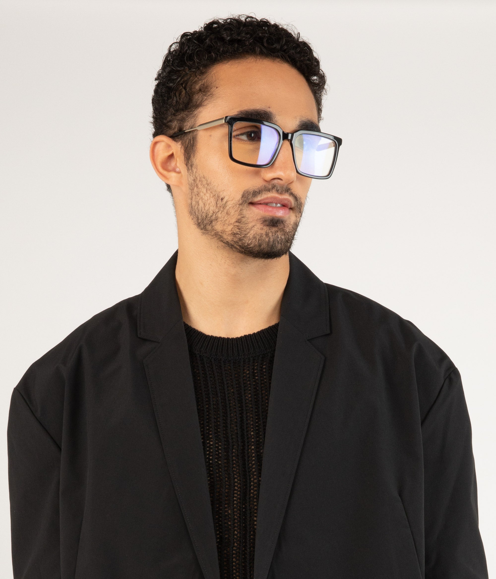 Matt & Nat Amine-3 Lesebrille Schwarz Blaulichtfilter
