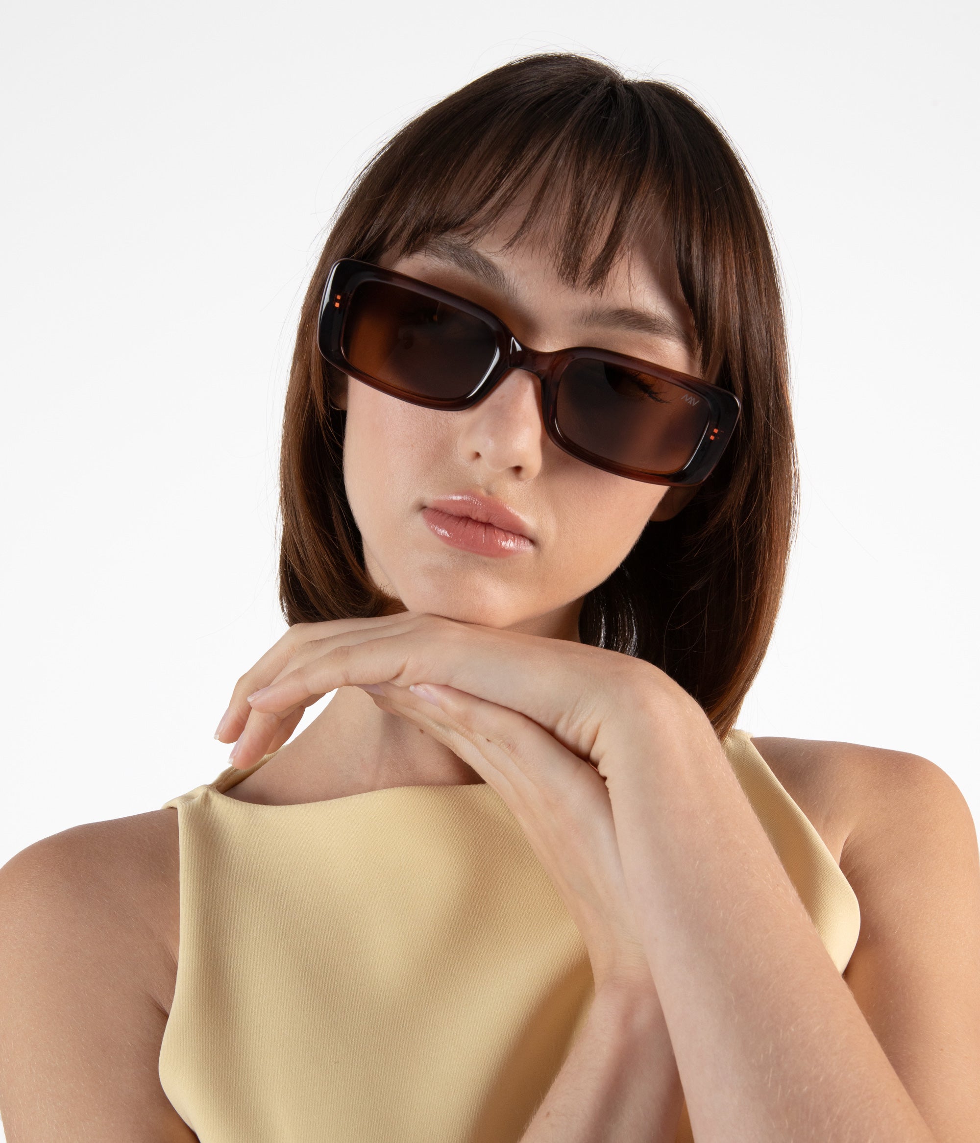 Matt & Nat Meeka Sonnenbrille Chocolate Polarisiert