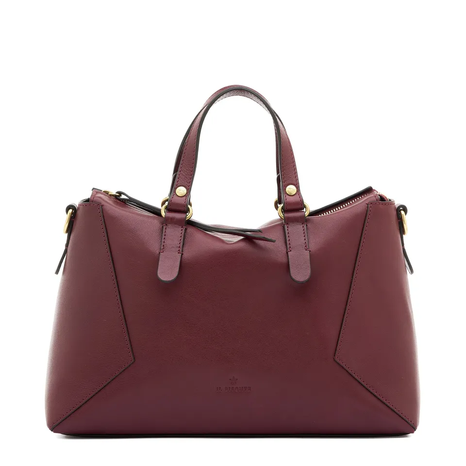 Il Bisonte Storia Boston Handtasche Vollleder Damen