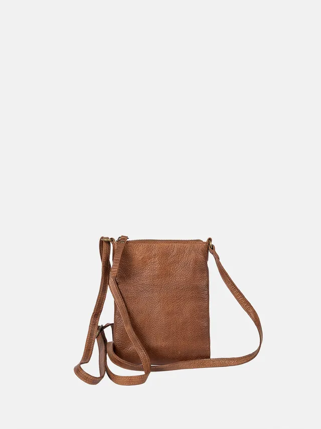 RE:DESIGNED Jane Urban Handytasche Walnut Leder