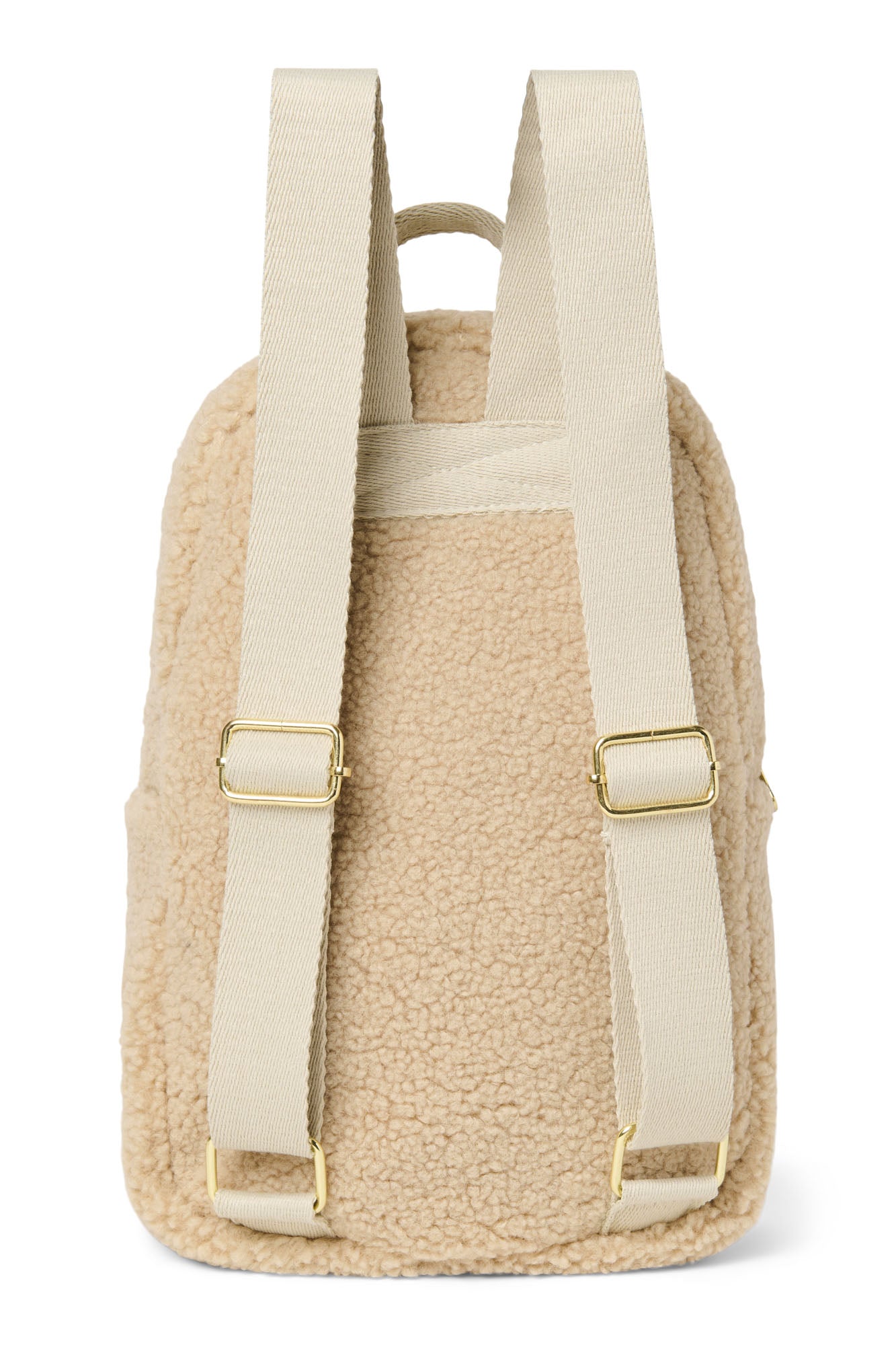 Studio Noos Teddy Mini-Rucksack Ecru Flower Heart