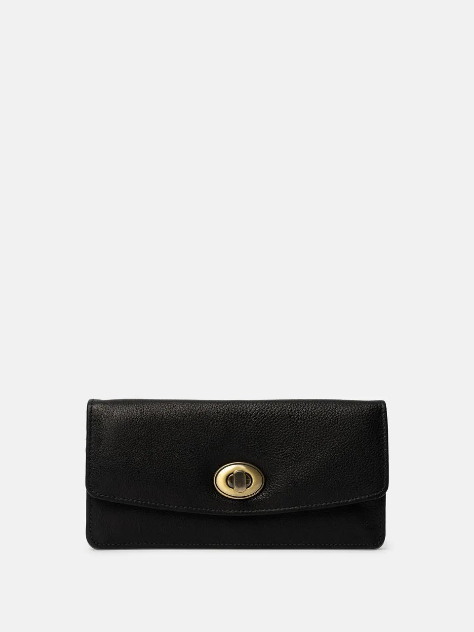RE:DESIGNED Moa Wallet Big Geldbörse Schwarz Leder