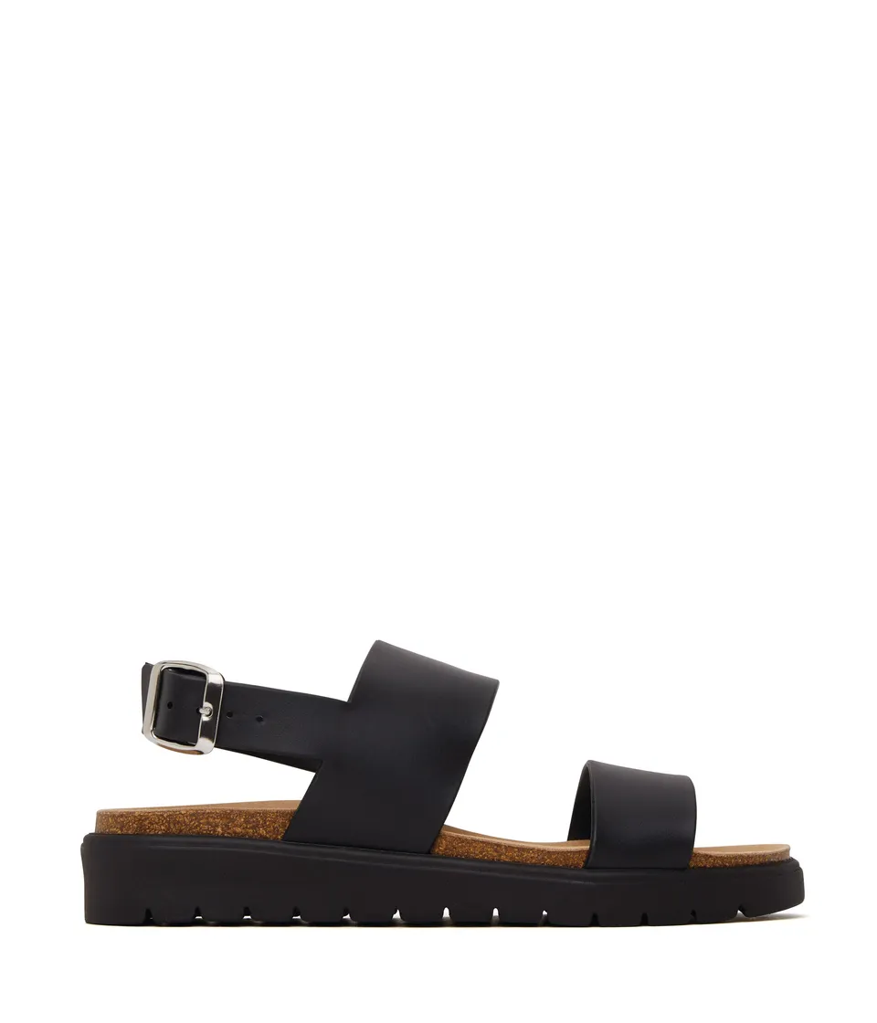 Matt & Nat Ashai Sandalen Damen Schwarz Vegan