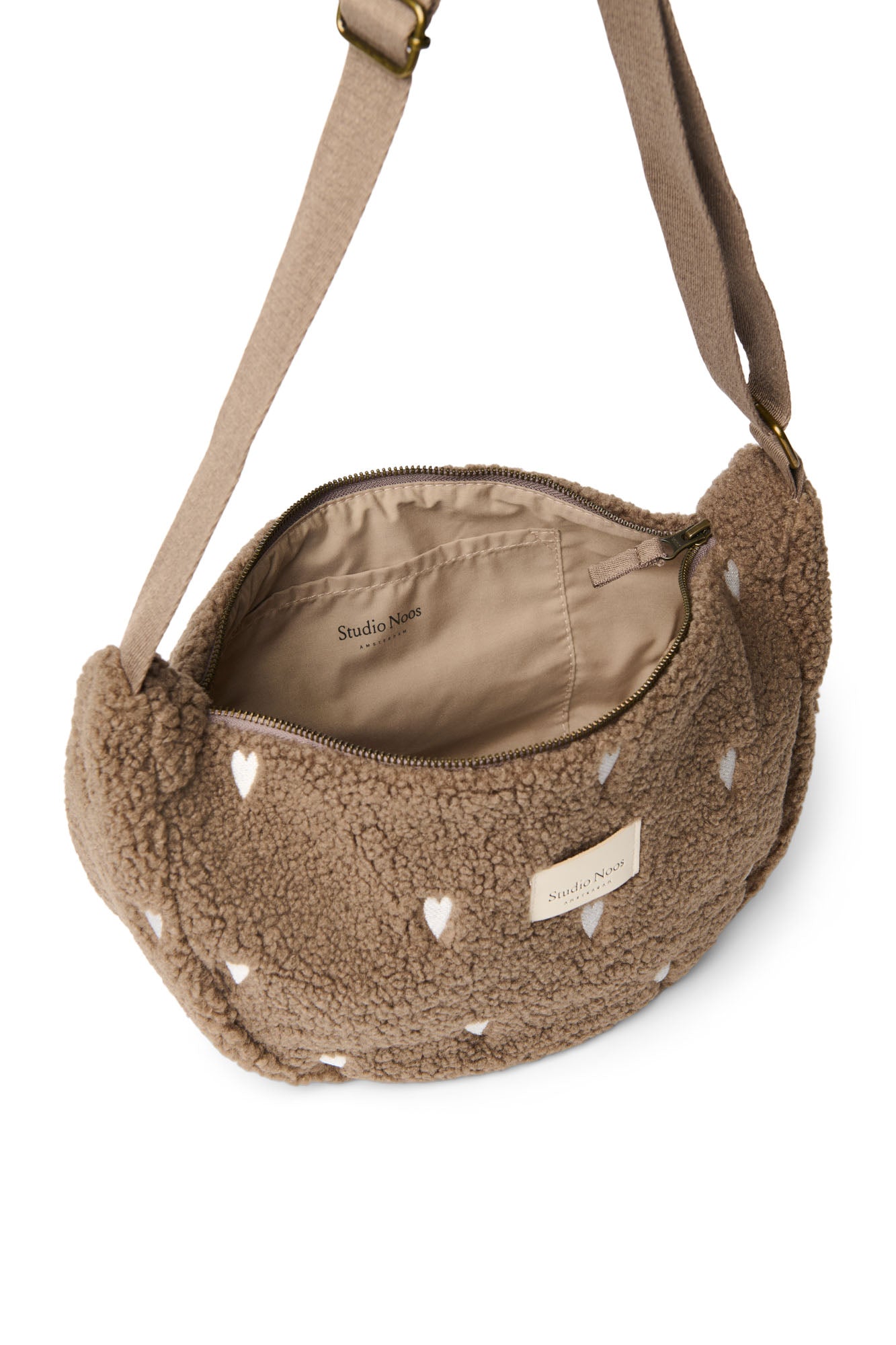 Studio Noos Teddy Geschenkset Brown Hearts 2-teilig