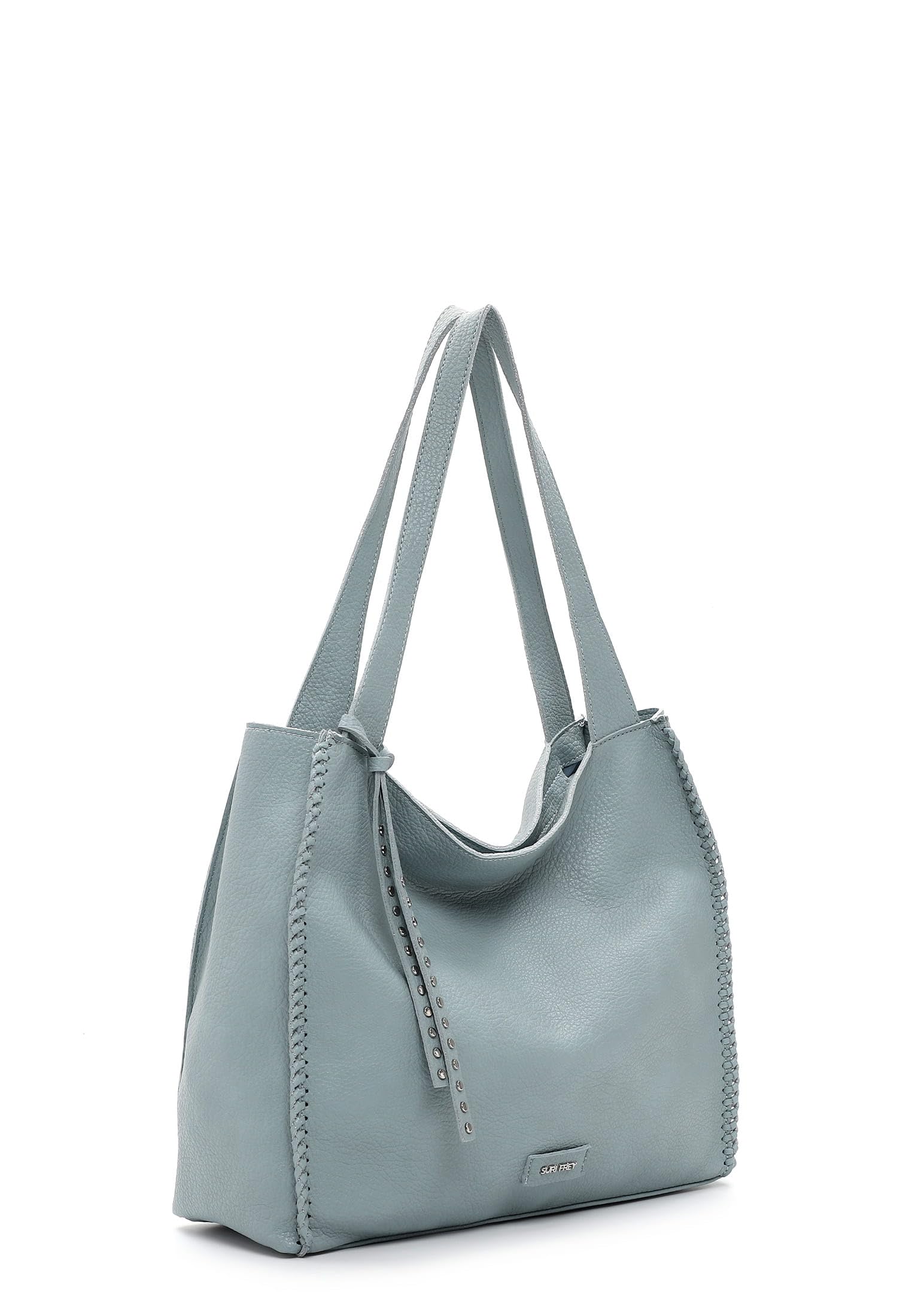 SURI FREY Franzy Cityshopper M Schultertasche Crystal Blue