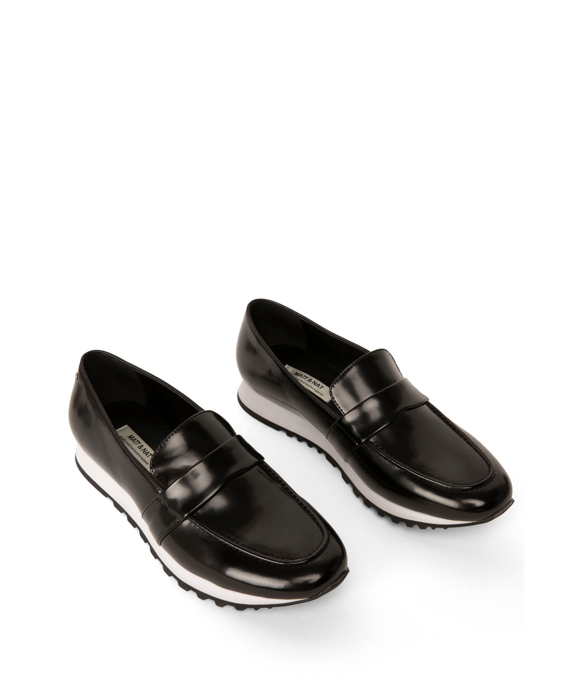 Matt & Nat Milo Loafer Herren Schwarz 43 Slipper vegan