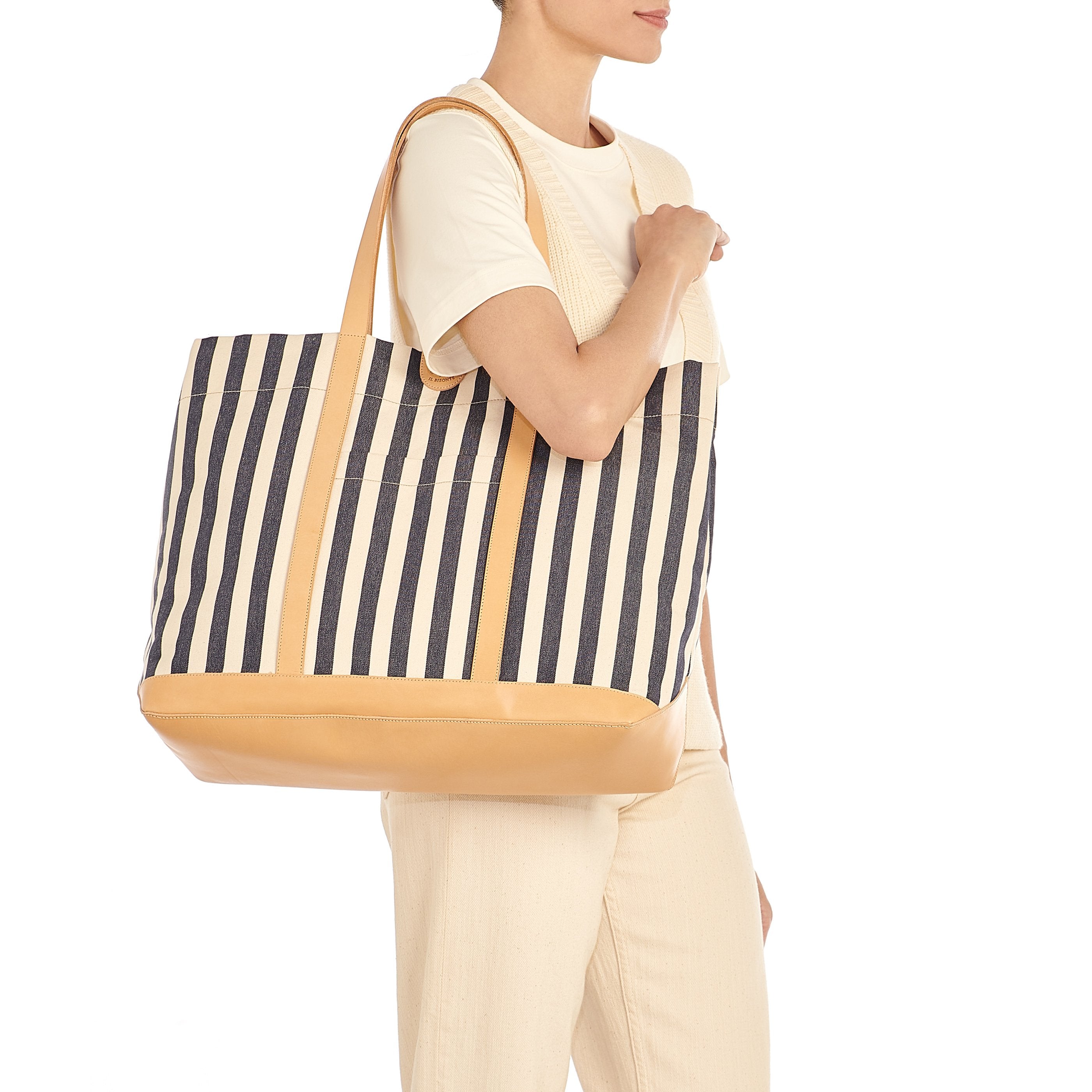 Il Bisonte Shopper Stoff multicolor