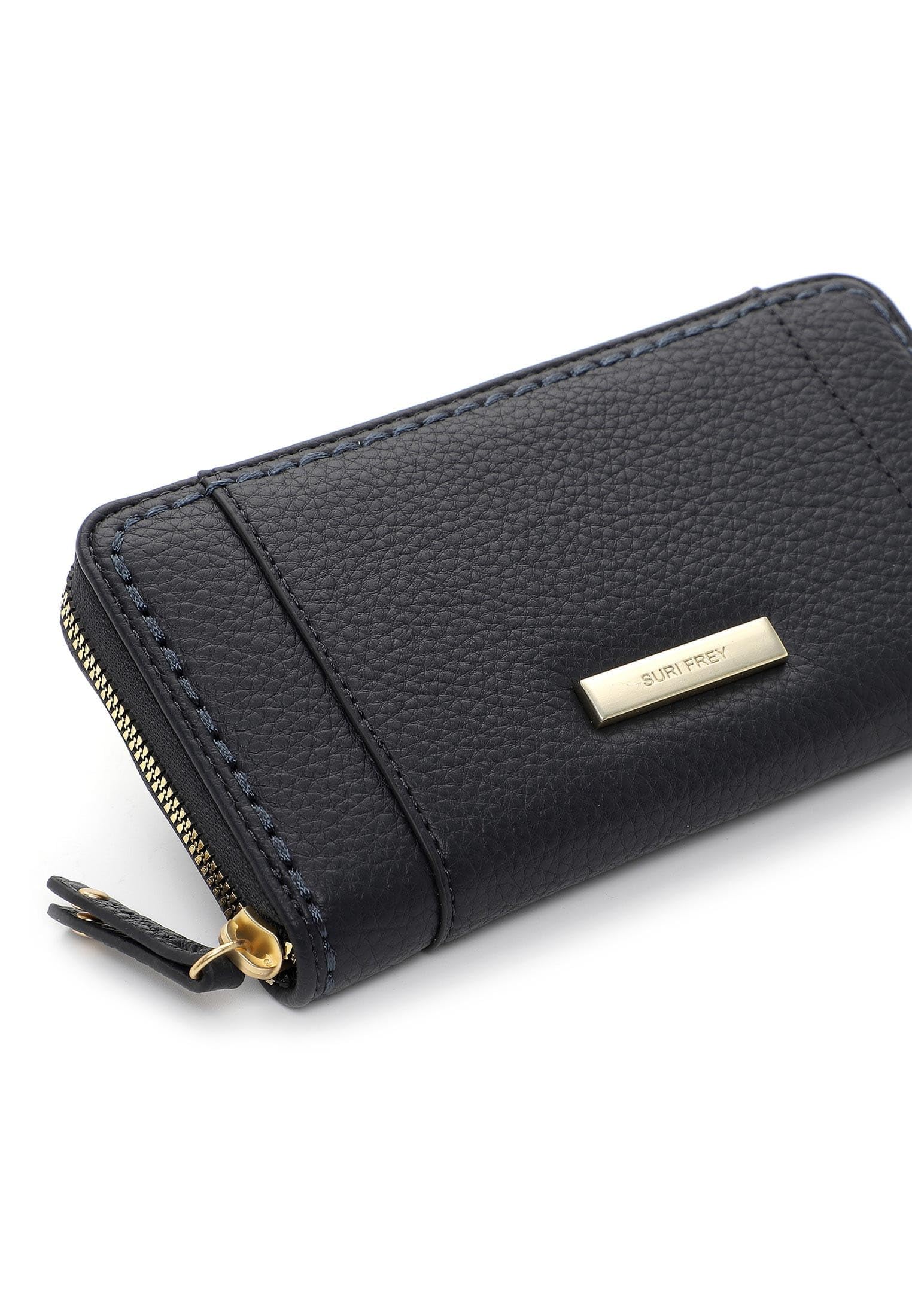 SURI FREY Ginny Zip Around Wallet Geldbörse Navy