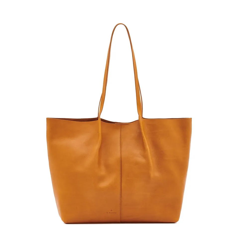 Il Bisonte Nina Shopper Natur Vollleder Damen