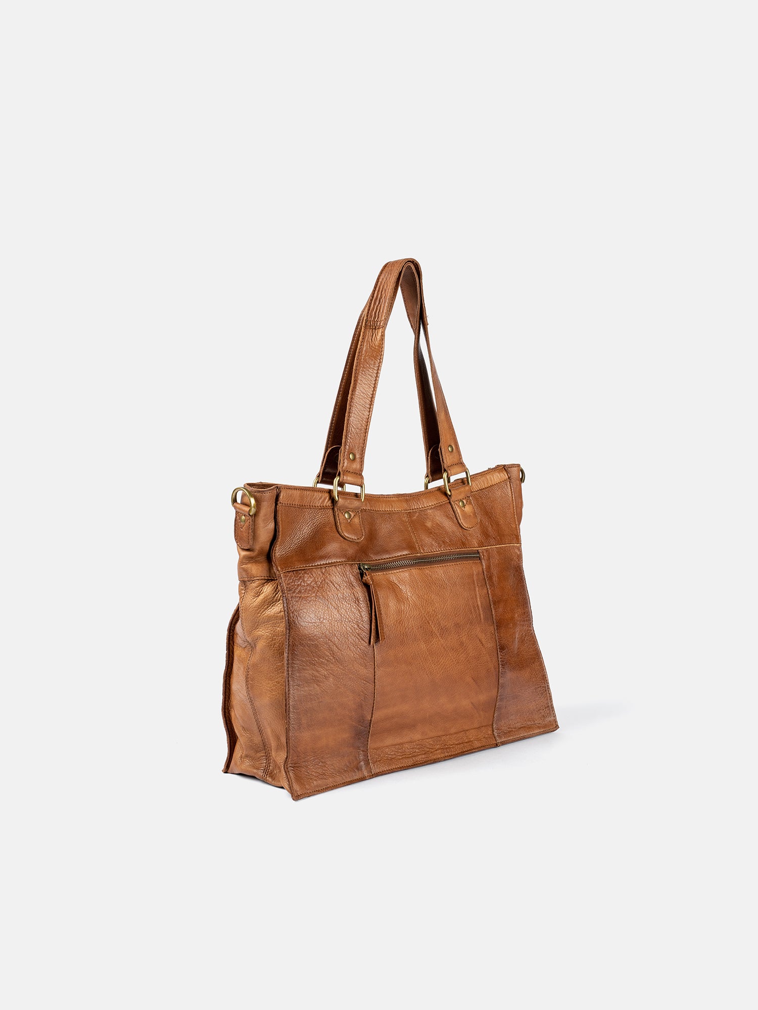 RE:DESIGNED Molly Urban Schultertasche Walnut Laptop