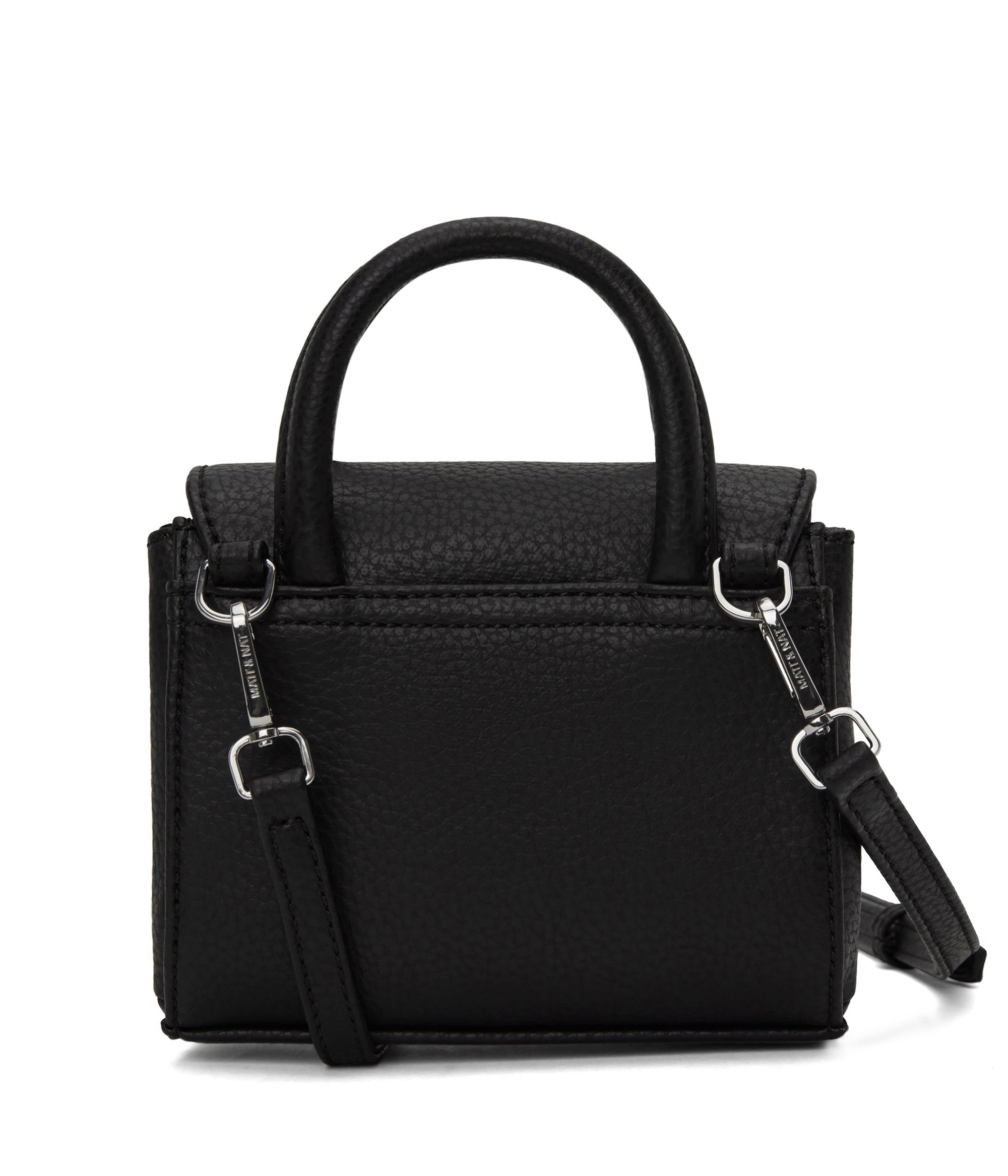 Matt & Nat Purity Adel Satchel Schwarz vegan