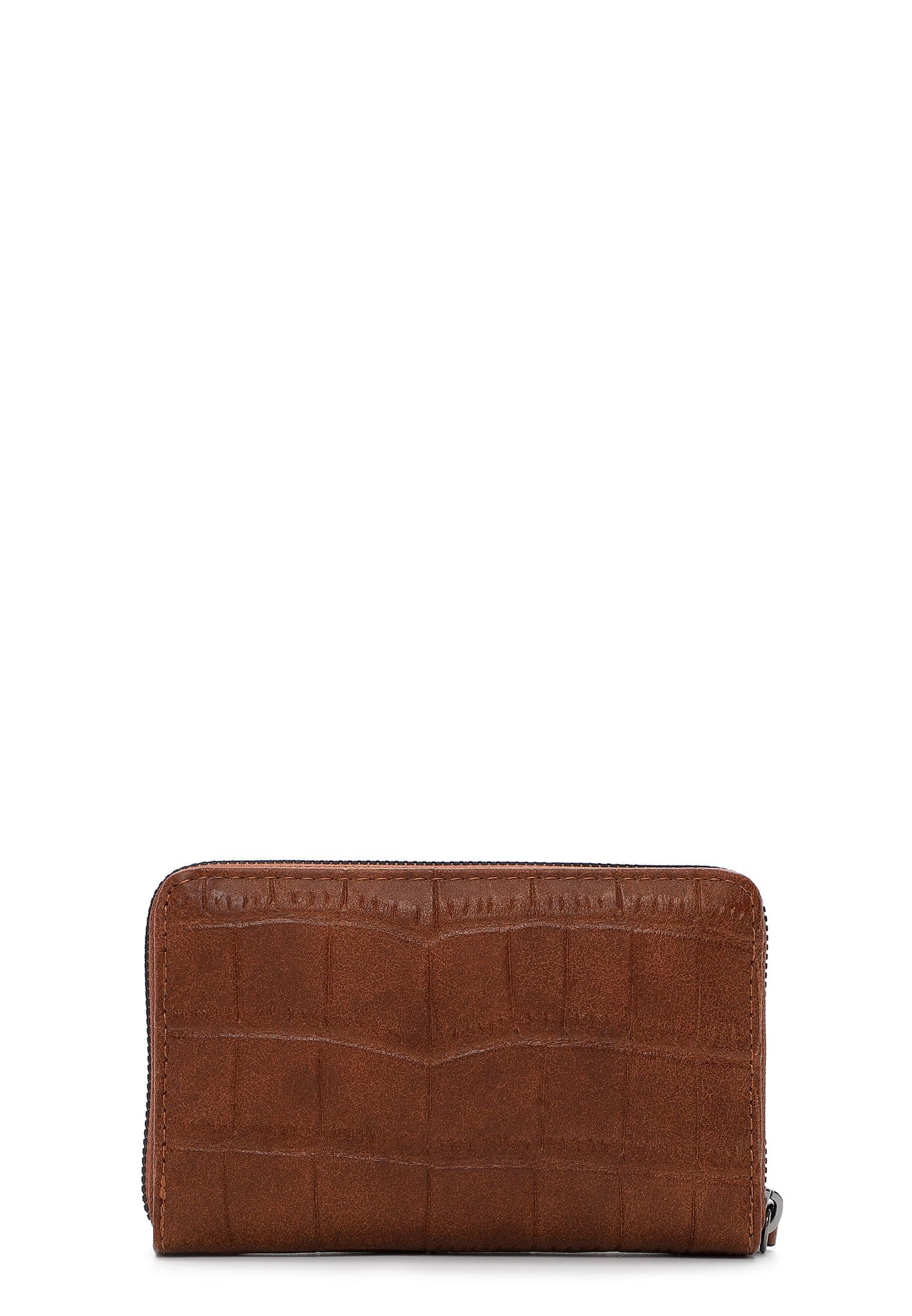 SURI FREY SFY Hadley Zip Around Wallet Geldbörse Cognac