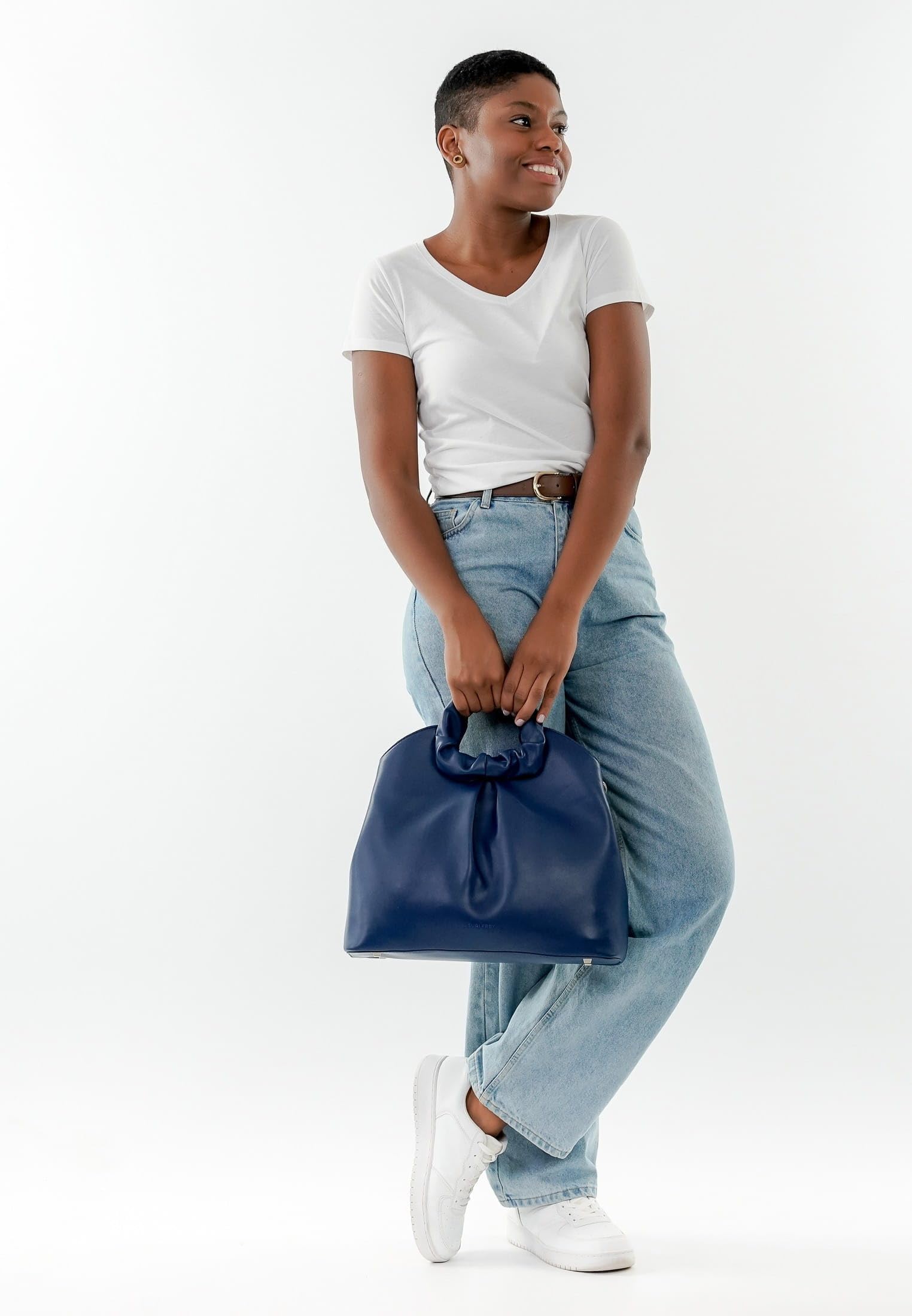 SURI FREY SFY TechBag Shopper Navy Wechselgriffe