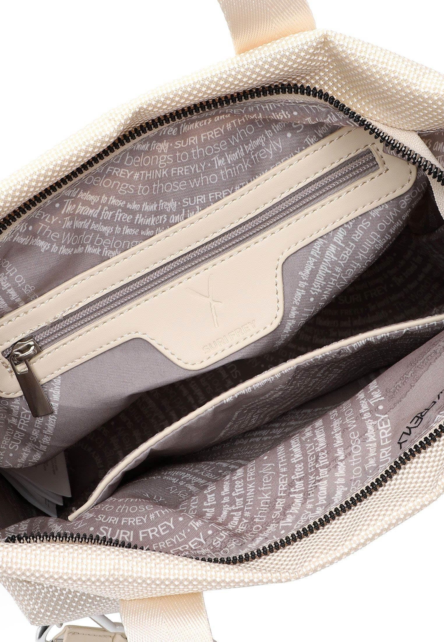 SURI FREY Suri Sports Marry Shopper Tasche Ecru groß
