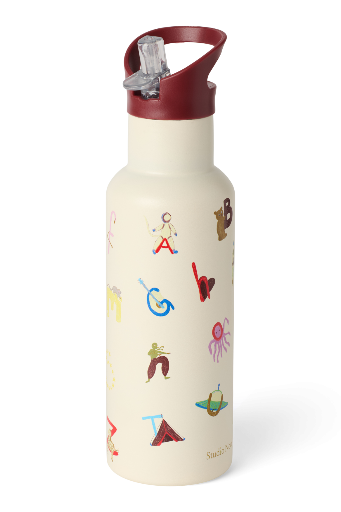 Studio Noos Back to School Geschenkset 500ML Beige Edelstahl