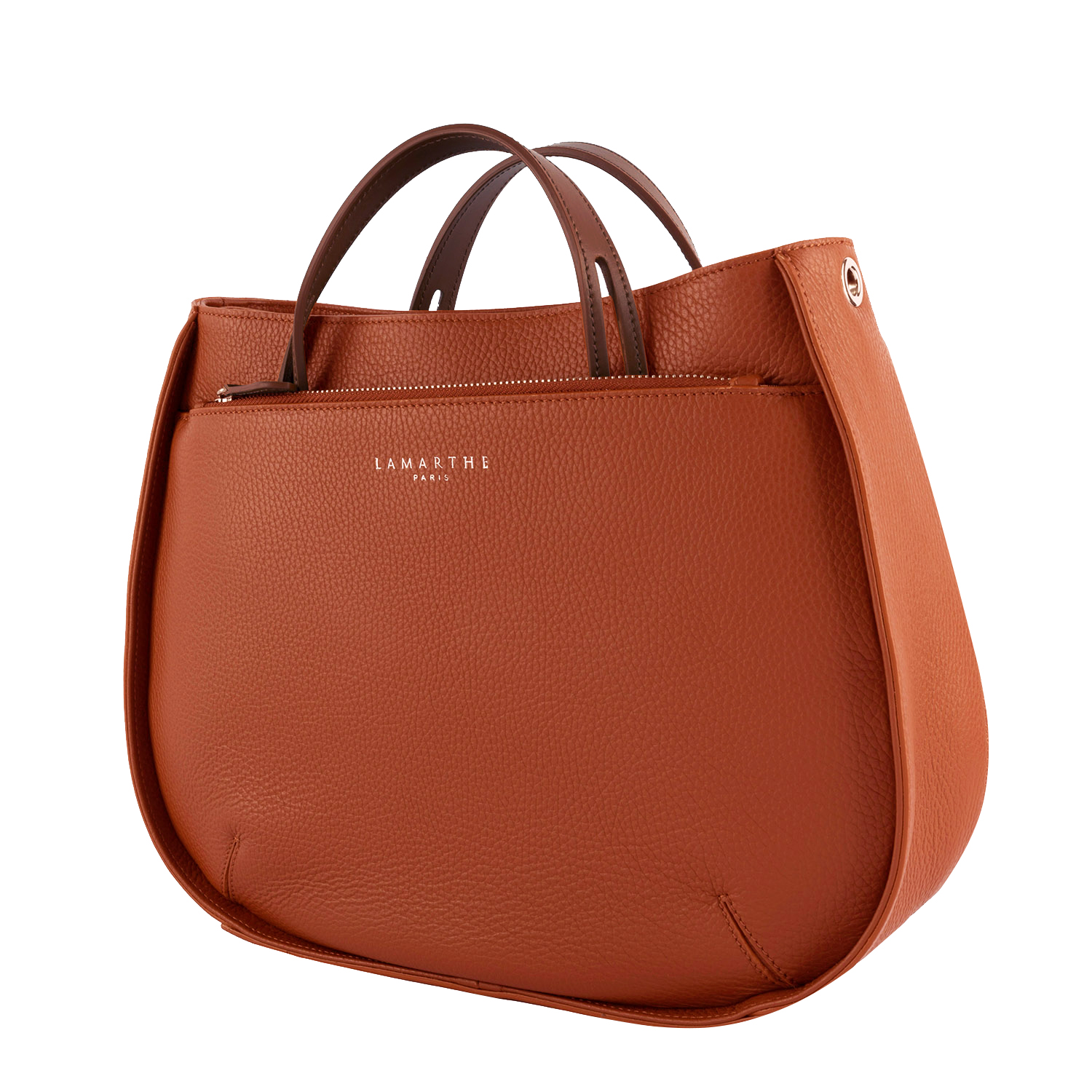 Lamarthe Fidele M Handtasche Rostrot Vollleder