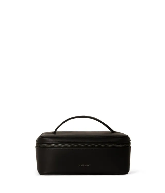 Matt & Nat Arbor Jule Kosmetiktasche Schwarz Reißverschluss