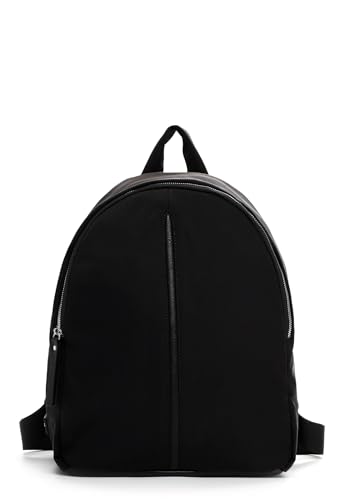 SURI FREY Pauly Backpack Rucksack Schwarz mit 2 Hauptfächern
