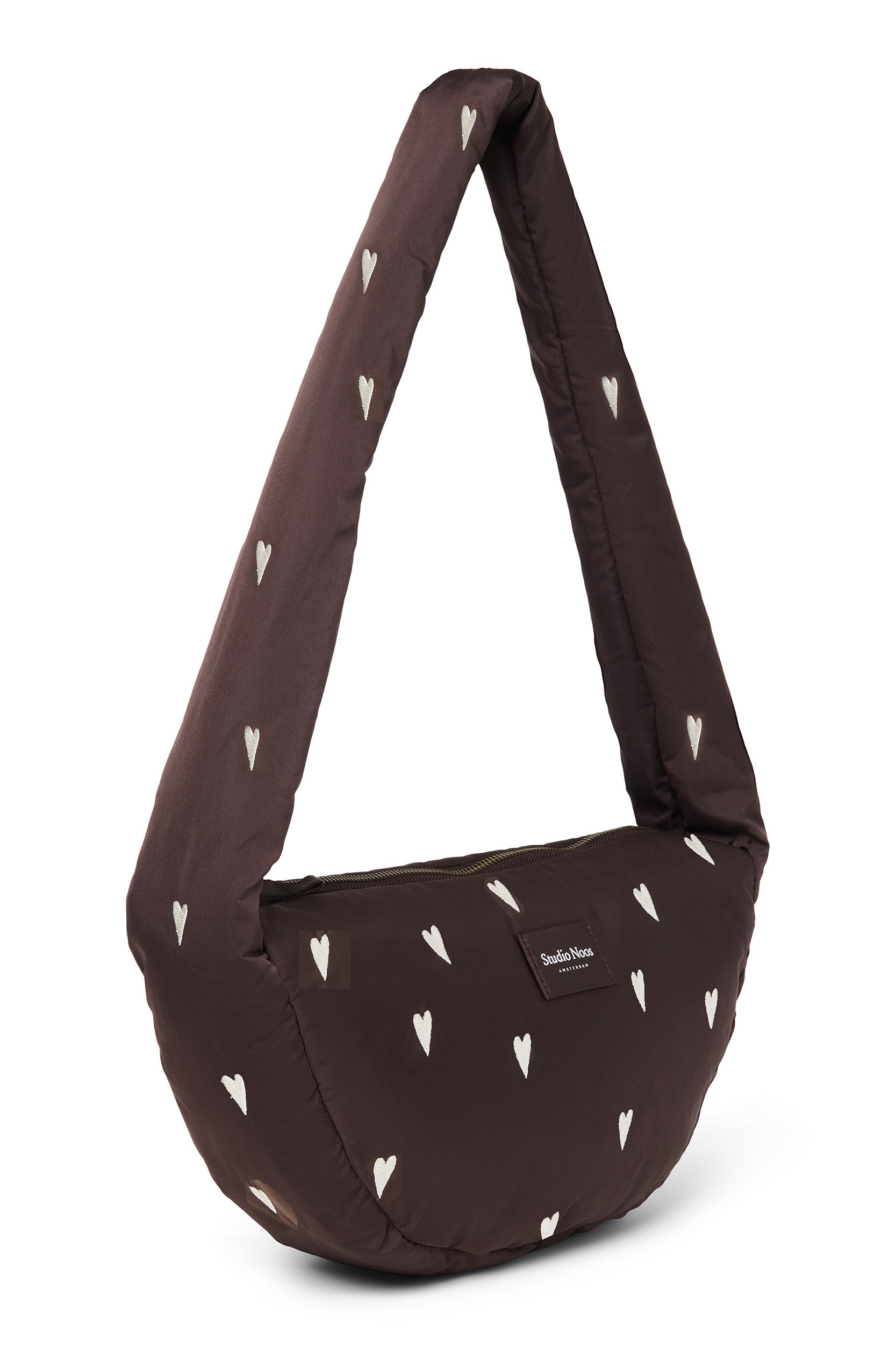 Studio Noos Puffy Mini Cross Body Bag Umhängetasche Braun