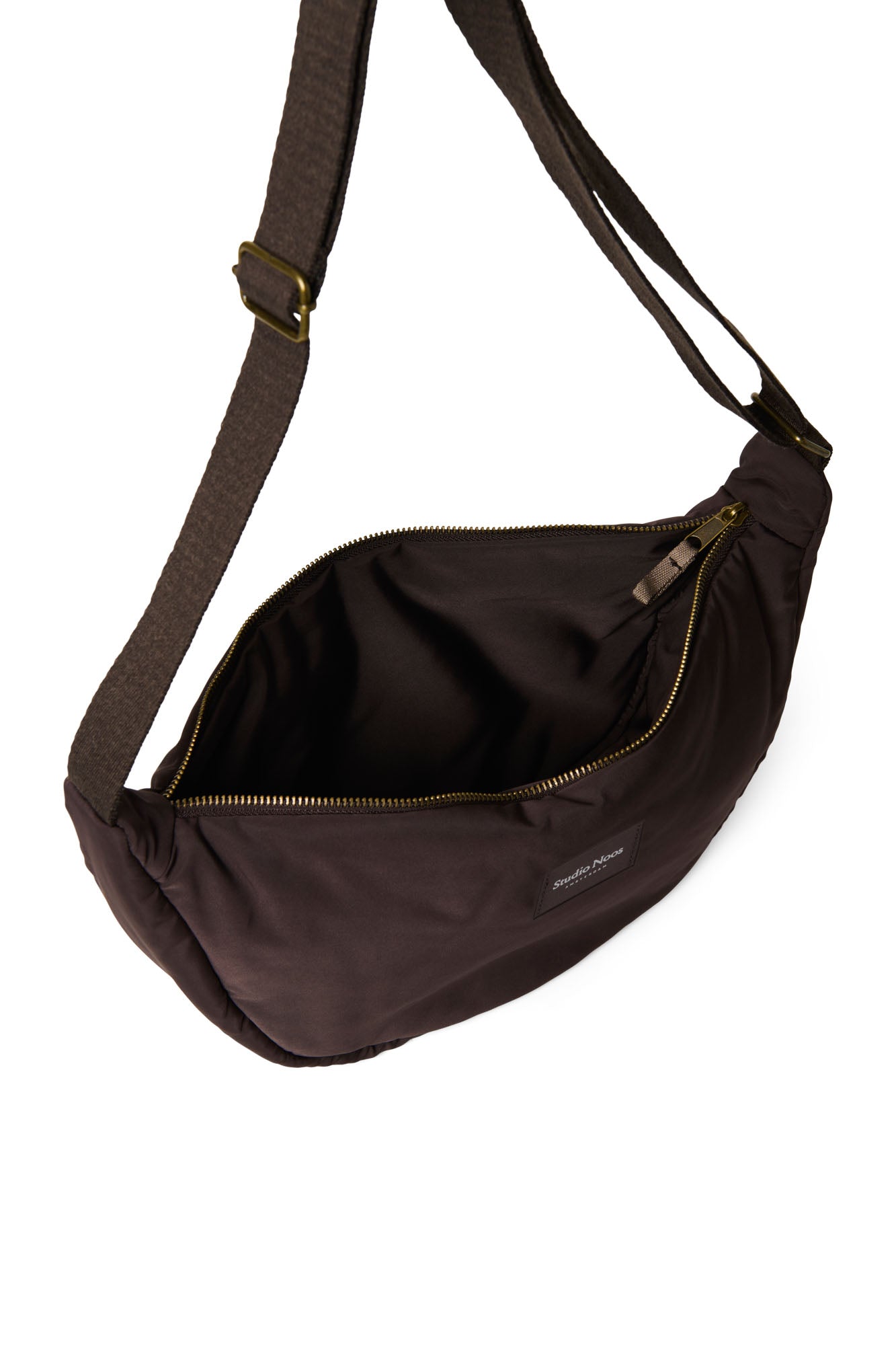 Studio Noos Puffy Adult Fanny Pack Bauchtasche Braun gesteppt