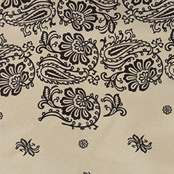 Maria la Rosa Bandana Couture Tote Platin Satin