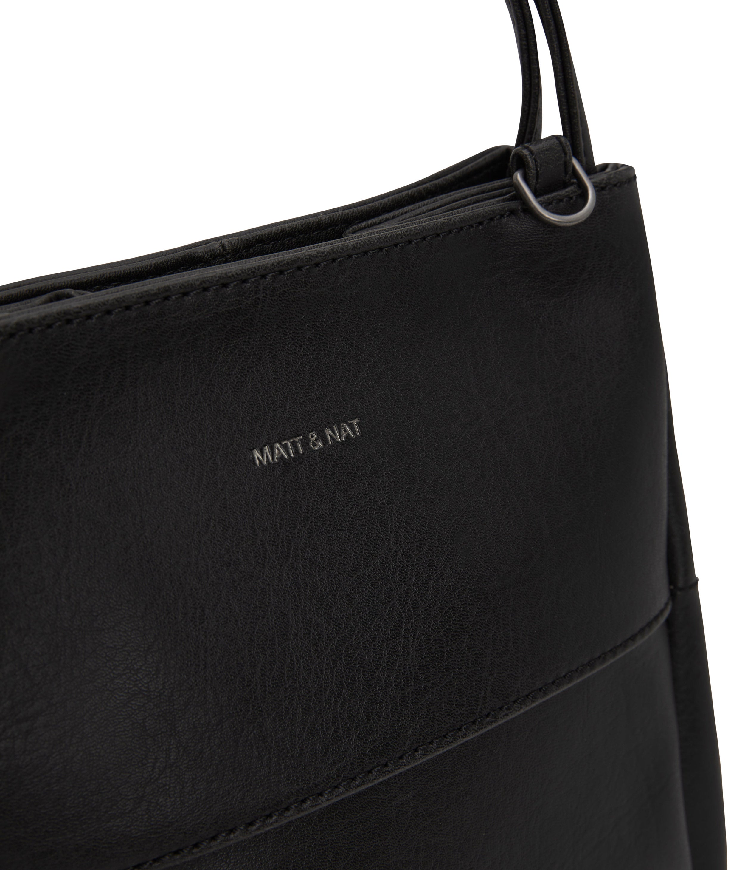 Matt & Nat Vintage WILLASM Shopper Schwarz vegane Handtasche