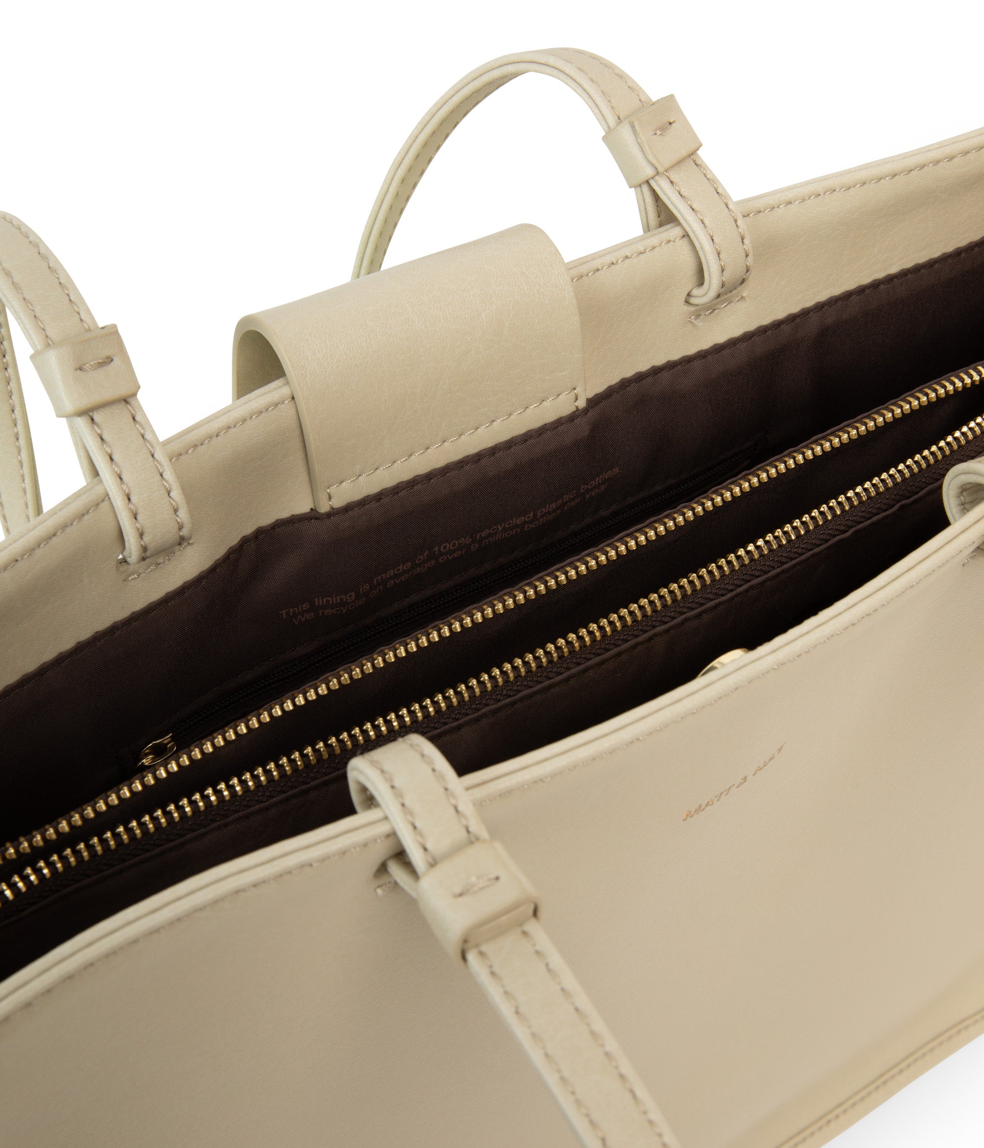 Matt & Nat Vintage CALINA Tote Schwarz vegan Laptop