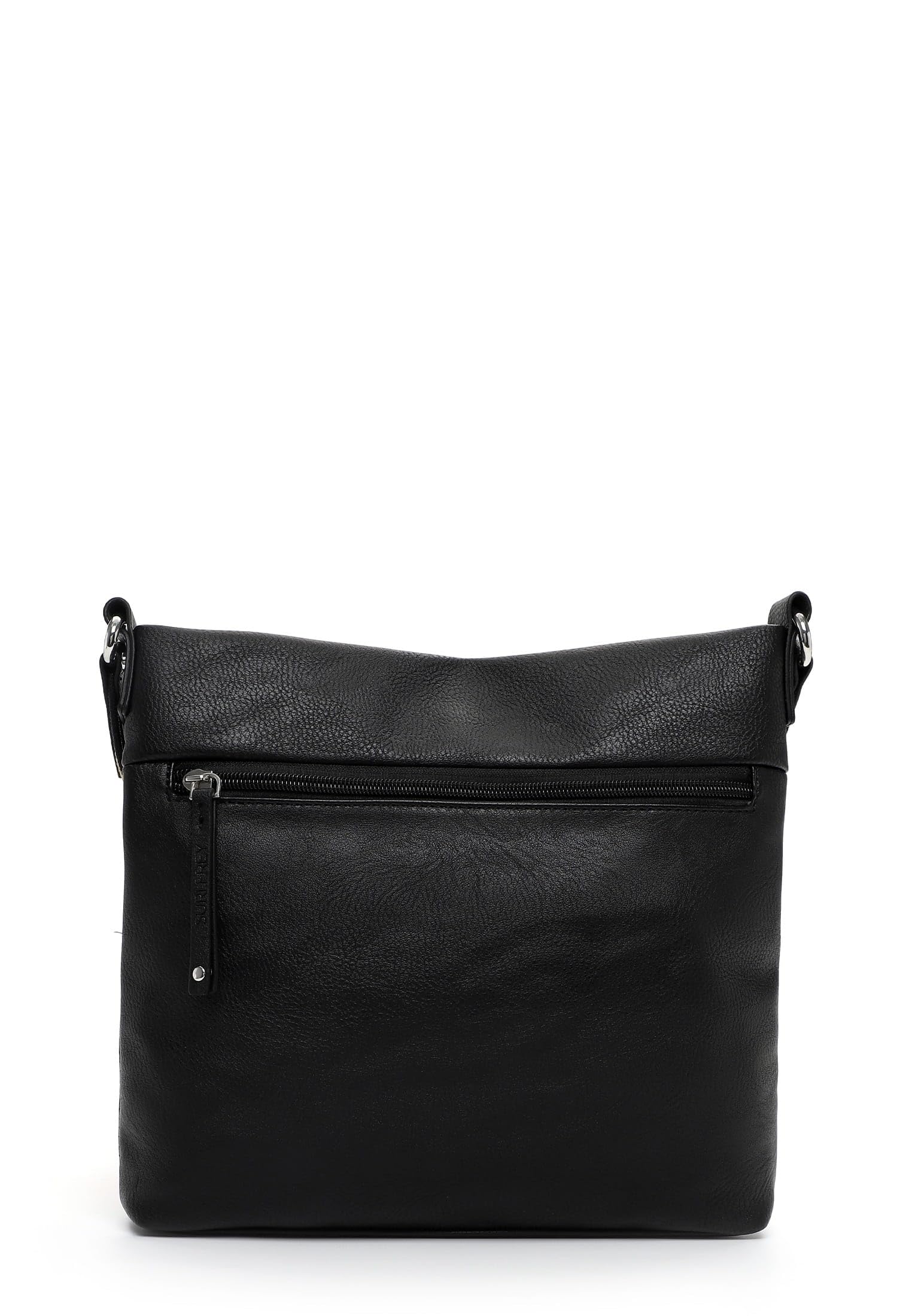 SURI FREY Patsy Crossover Bag Umhängetasche Schwarz Perforation