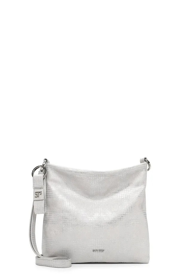 SURI FREY Nicy Crossbody Bag M Umhängetasche Silver