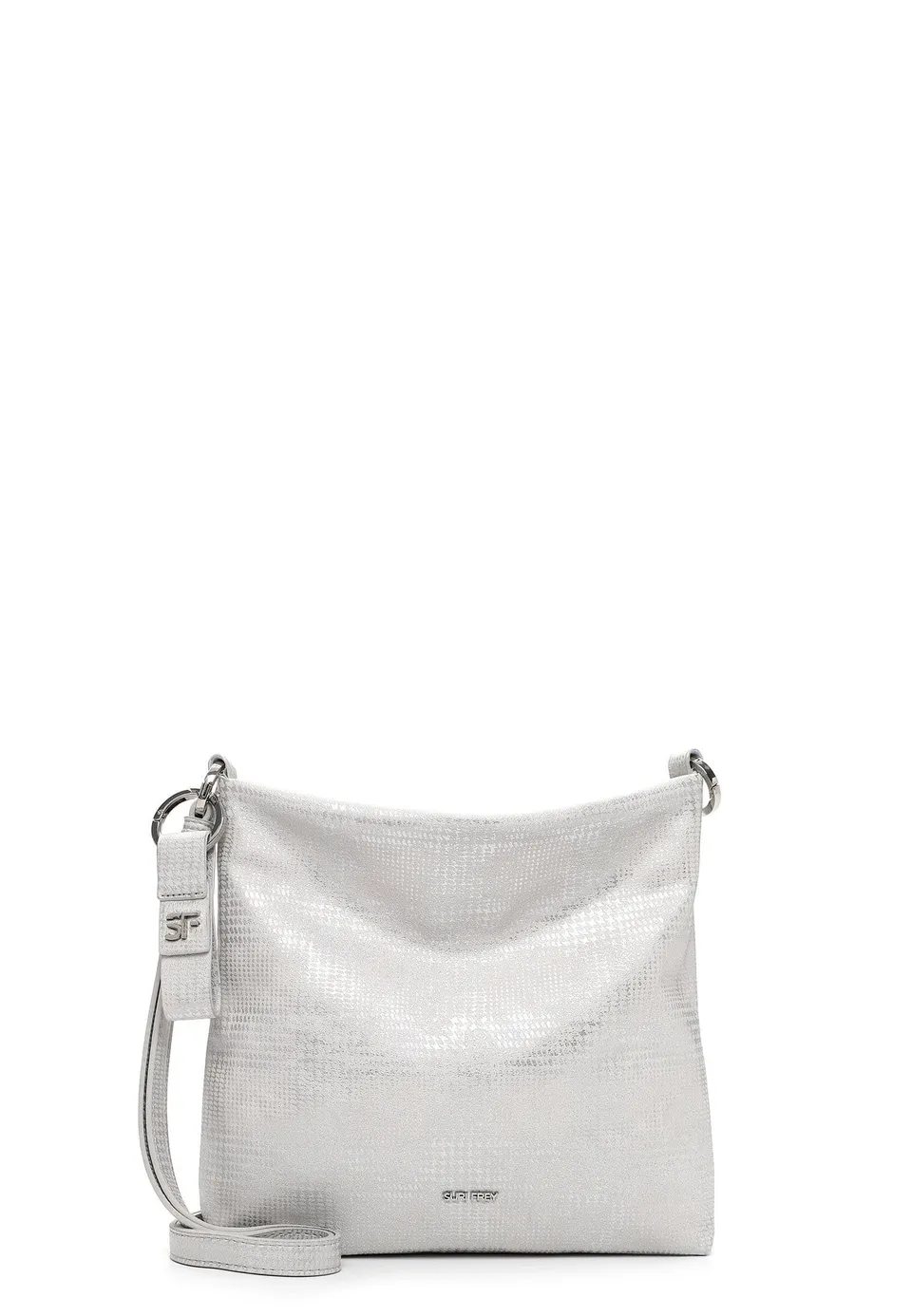 SURI FREY Nicy Crossbody Bag M Umhängetasche Silver