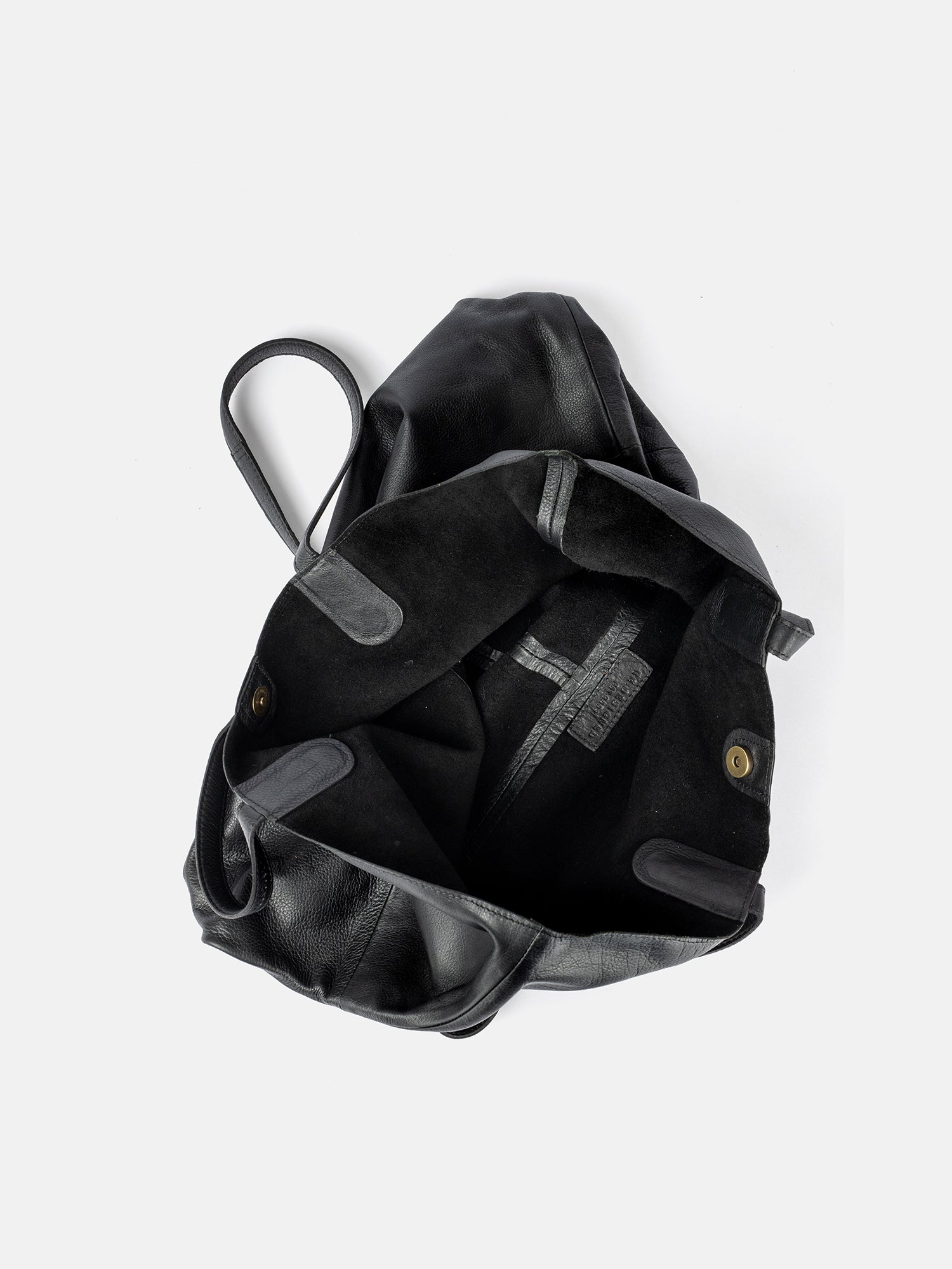 RE:DESIGNED Urban Marlo Shopper Schwarz Vollleder