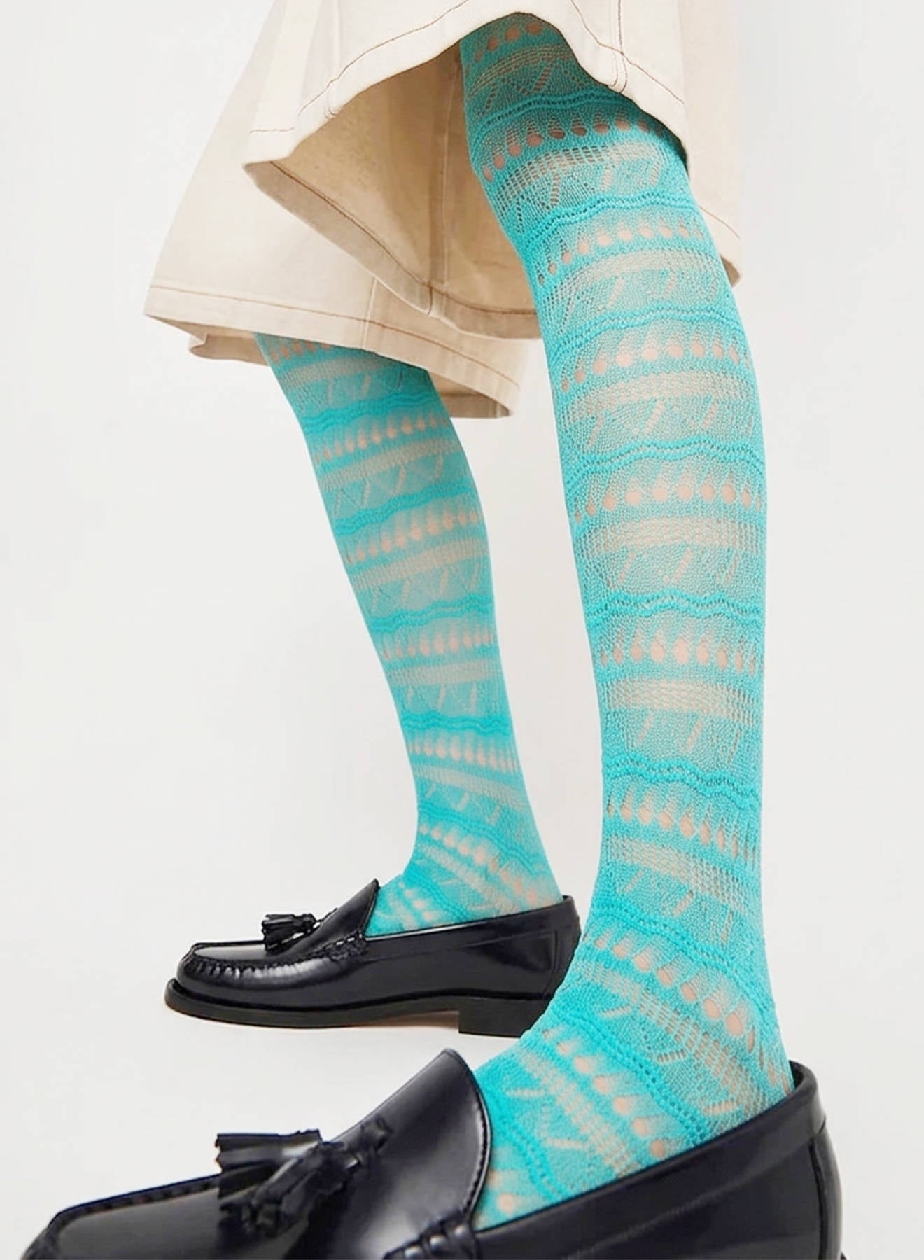 Maria la Rosa Social Tights Rust Strumpfhose