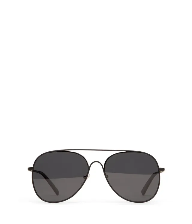 Matt & Nat Kai Aviator Sonnenbrille Schwarz polarisiert