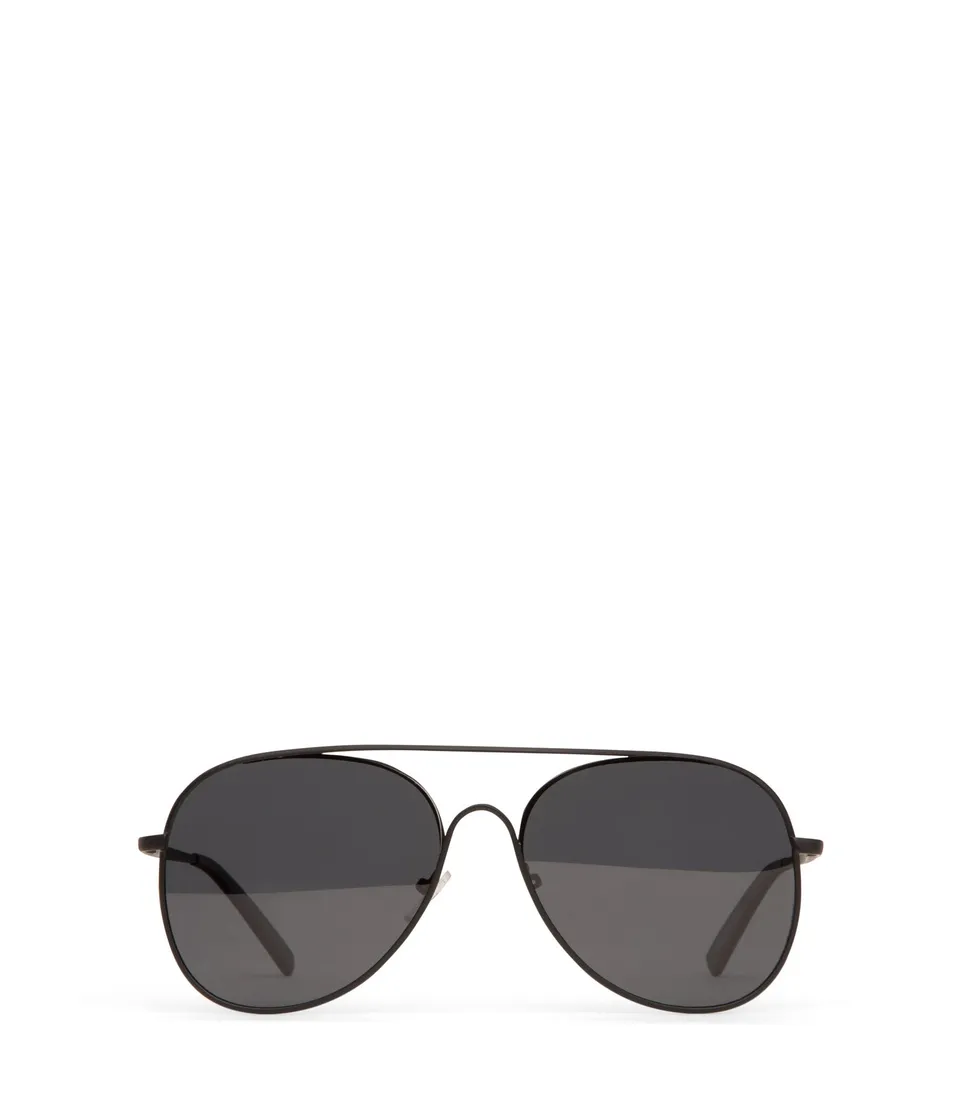 Matt & Nat Kai Aviator Sonnenbrille Schwarz polarisiert